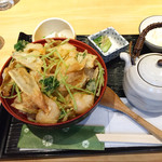 鳥良 町田2号店 - 海老天丼塩御膳