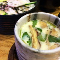 喜久鮨 - 茶碗蒸し。