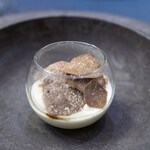 プレゼンテ スギ - 2025.10 トラフグのフラン（オータムトリュフ掛け）