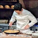 アカ - 秋刀魚のパエリア