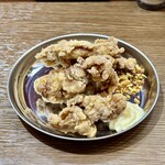自家製麺 麺や ひなた - ラムの唐揚げ