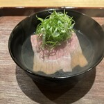 永山 - 榊山牛しゃぶしゃぶ、九条葱、賀茂茄子