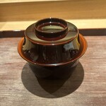 永山 - 椀物　瀬戸内白甘鯛、枝豆豆腐