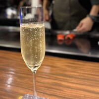 鉄板焼き 牛鳴 - スパークリングワイン