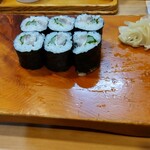 鮨処 匠 - 小鰭ガリしそ巻き