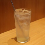 こころや - 自家製白ぶどうサワー