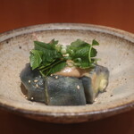 こころや - 蒸し茄子の胡麻ダレがけ