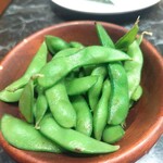 焼肉 百福食堂 - 枝豆　税込み220円