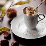 デザートカフェ長楽館 - 栗のウィンナーコーヒー