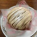 白十字 富士見台店 - 和栗のモンブラン　500円