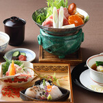 和処 よしの - 【霜月】夜の旬会席「山茶花」