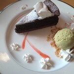 Cafe St. Maire KUMOBA - ガトーショコラ