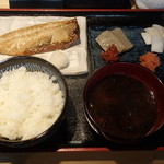 居酒屋こころ - 焼魚（鯖味醂干し）800円