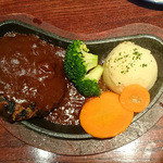 ハンバーグ ステーキ （ライス付）