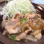 ロマンシング とんかつキッチン たぐ - 生姜焼き