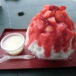 雪みるく - 生とちおとめイチゴ氷