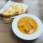 Cafe NEW DELHI - 料理写真:チキンカレーセット