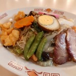 味の古久家 - 五目焼きそば 1,050円