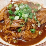 萬領 - とり皮どて焼き②