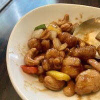 杏梨　チャイニーズキッチン 品川インターシティ店 - 若鶏と三色パプリカのカシューナッツ炒め