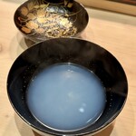 すし 良月 - ハマグリ出汁のお椀