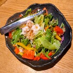 日本酒と個室居酒屋 農家の慶 - ズワイ蟹たっぷりサラダ