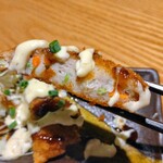 日本酒と個室居酒屋 農家の慶 - マグロメンチカツタルタルソースリフト