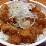 柴崎亭 つつじヶ丘本店 - 肉丼(300円?)