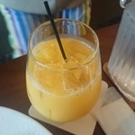 紫陽花珈琲 - オレンジジュース500円