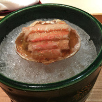祇園 にしかわ - ほっぺ蟹のゼリー寄せ