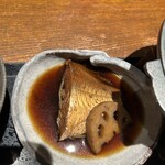 旬菜 さかなと酒 匠海 隠れ家 - この日は　煮付けの天然の魚　柔らかくて美味しい味◎