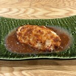 旬の薫り mizoe - 軟骨入り国産鶏つくね(自家製味噌ダレ)　1本　330円