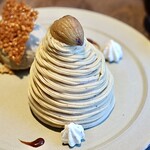 369菓子店 - 中山栗の絞りたてモンブラン