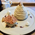 369菓子店 - 中山栗の絞りたてモンブラン