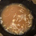 つけソバ いしい - 柚子入りスッキリスープ