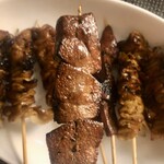 福福 やきとり店 - レバー　¥100-/1本（税込）