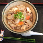 本格手打うどん あらた - 11月のうどん
      けんちんうどん 800円
      (揚げ餅入りは870円)