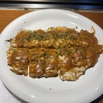 広島お好み焼 なお家 - とん平焼き