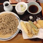 蕎麦処 こだか - 野菜天セイロ