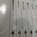 蕎麦処 こだか - メニューアップ