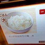 焼肉ぐりぐり家 - ごはんは食べ放題！3杯注文しました！（笑）