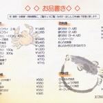 お魚処 うおとも - メニュー①