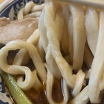 手打うどん 松屋 - うどんアップ　　