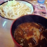 四方吉うどん - 肉汁あぶらみそうどん(小)650yen