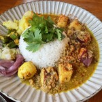 炭火串焼き 辻堂呑場 タイヨウ - キーマカレー