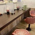 とんかつ 和栗 - カウンター席(2025年10月19日撮影)