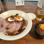 貝と地鶏だしのらぁ麺 ちょろ - 