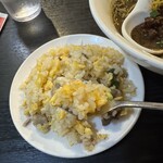 王龍 - ミニ炒飯　リフトアップ！　うまし！