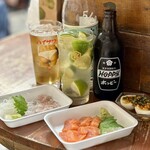 呑める魚屋 魚徳 - 