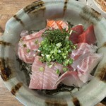 酒場はるや - 海鮮丼　近景